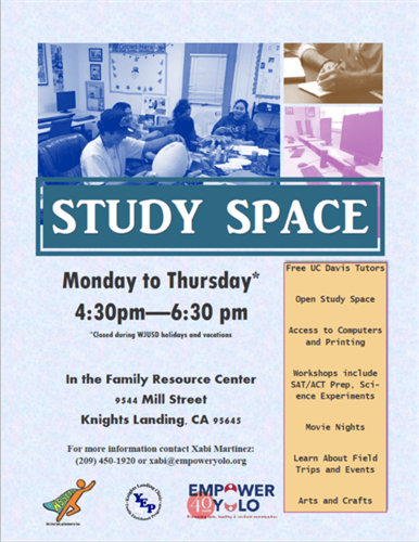 study space poster 